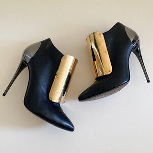Giuseppe Zanotti Gold Plated Ankle Boots EU 38